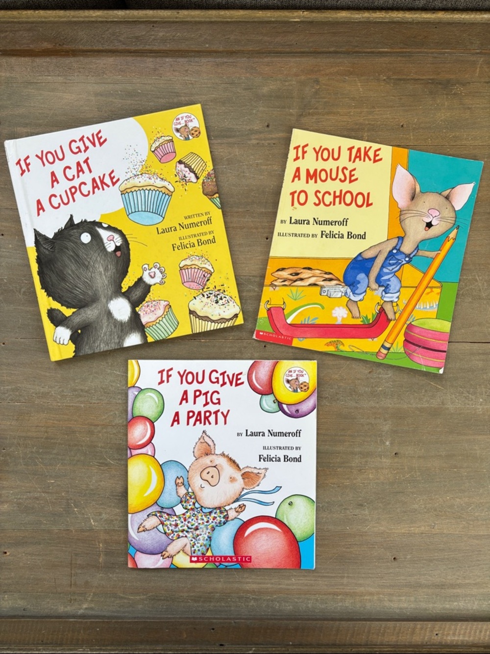 Laura Numeroff “If you give…” books